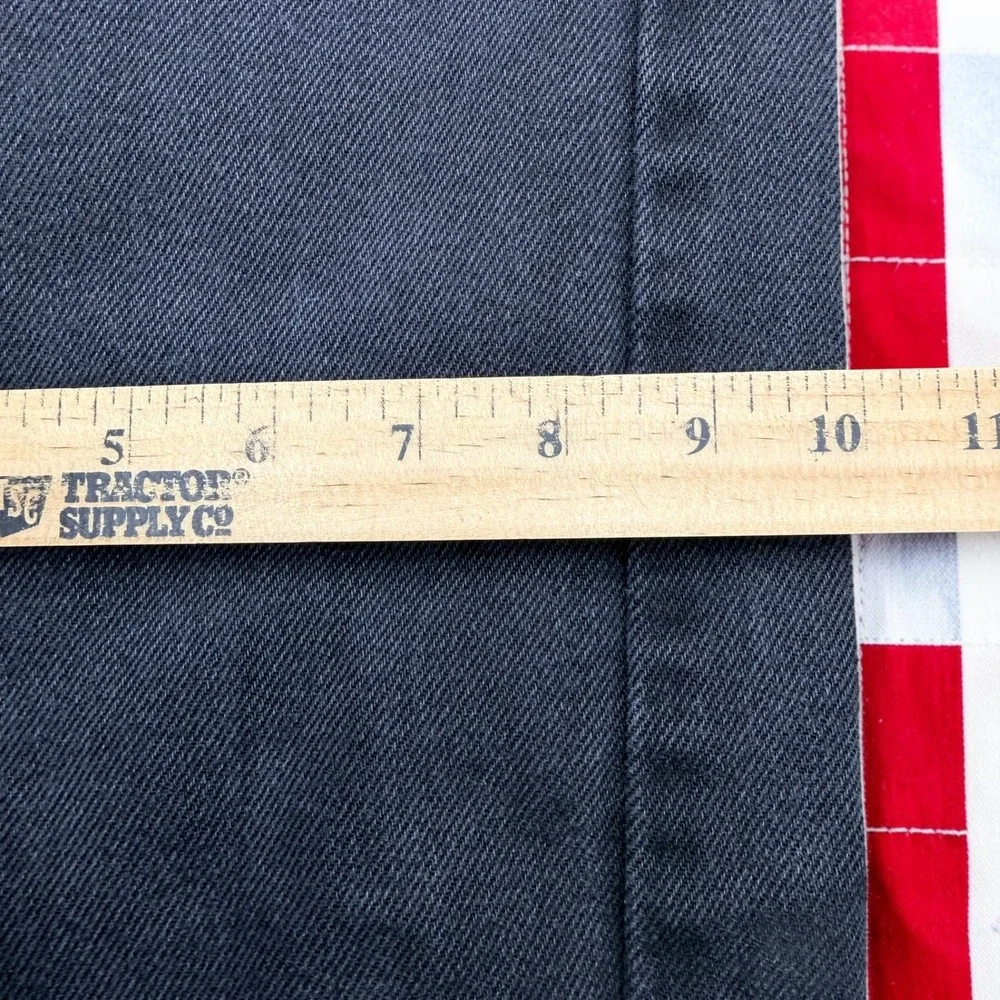 Levis 505 Regular Fit Jeans Mens 31x32 Faded Black Straight Leg Denim Pants